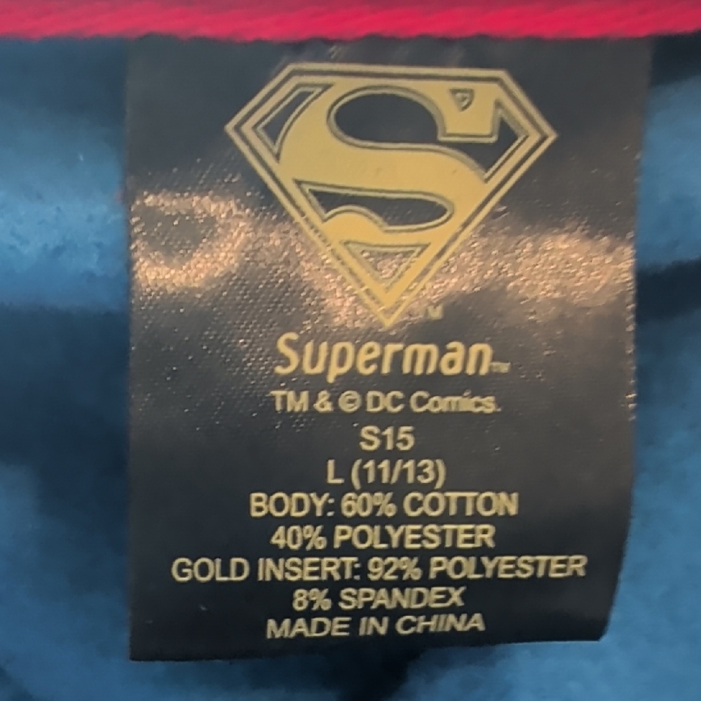 Superhero Hoodie - Red, Blue, and Gold - Picture 3 of 3